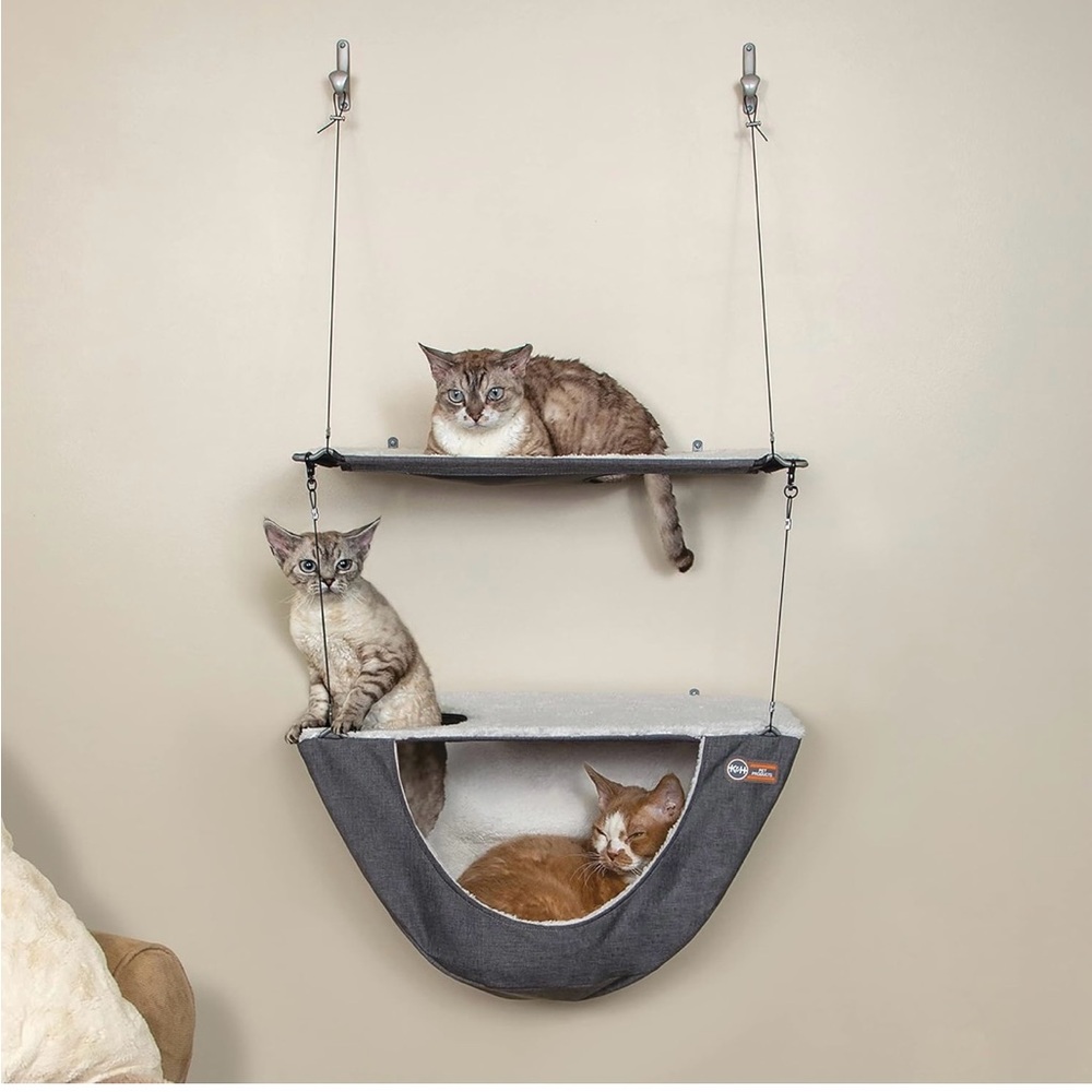 Cat Hammock Double Shelf